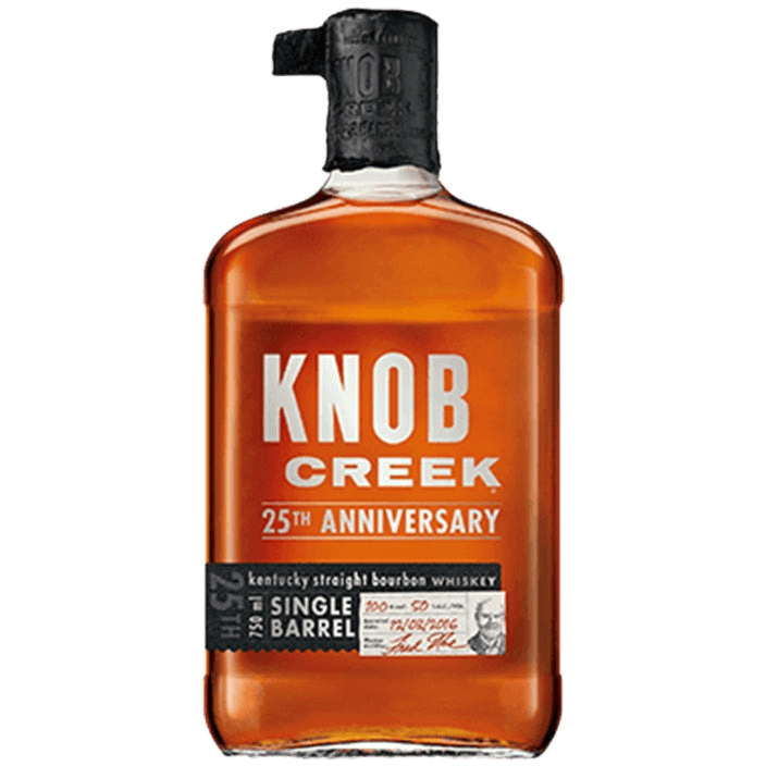 Knob Creek 25th Anniversary Single Barrel 124 Proof Kentucky Straight Bourbon Whiskey - 750ML 