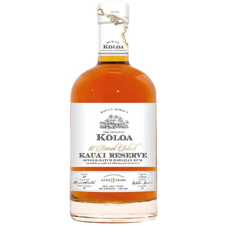 Koloa 12 Barrel Select Kauaʻi Reserve Aged Hawaiian Rum - 750ML 