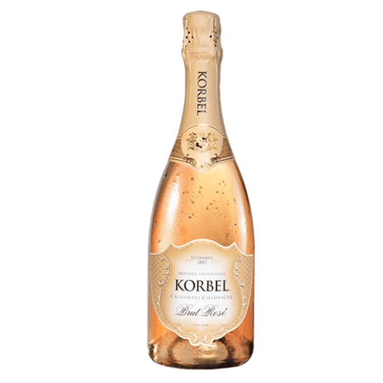Korbel Sparkling California Champagne Brut Rose - 750ML 