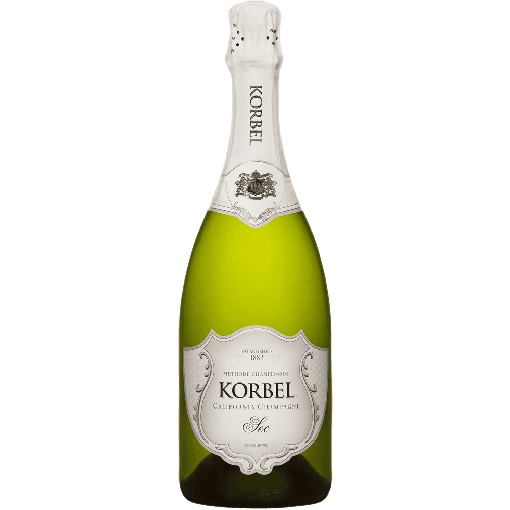 Korbel Sparkling California Sec Sparkling Champagne - 750ML 
