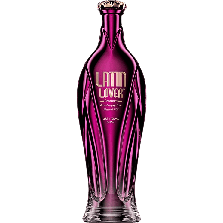 Latin Lover Strawberry and Rose Flavored Gin - 750ML 
