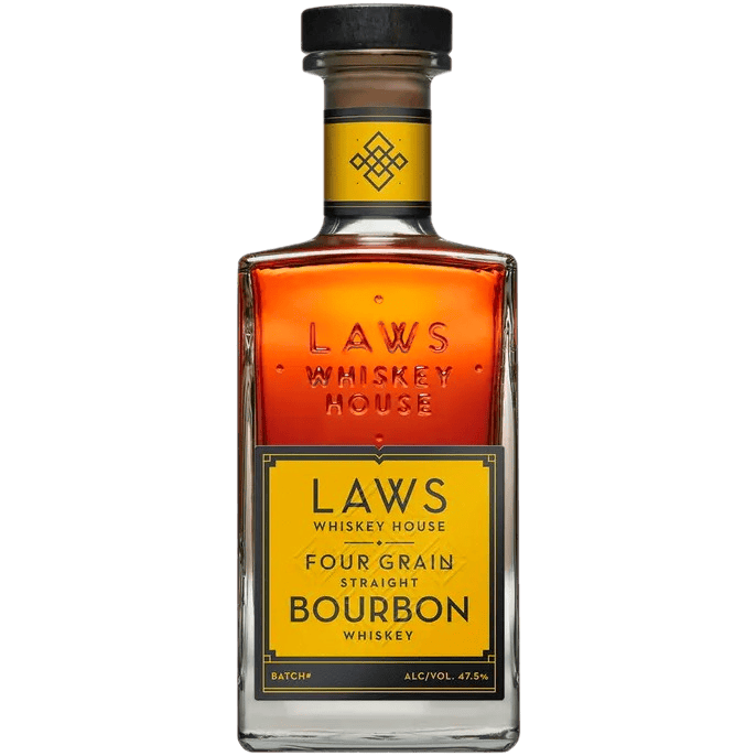 Laws Whiskey House Four Grain Straight Bourbon Whiskey - 750ML 