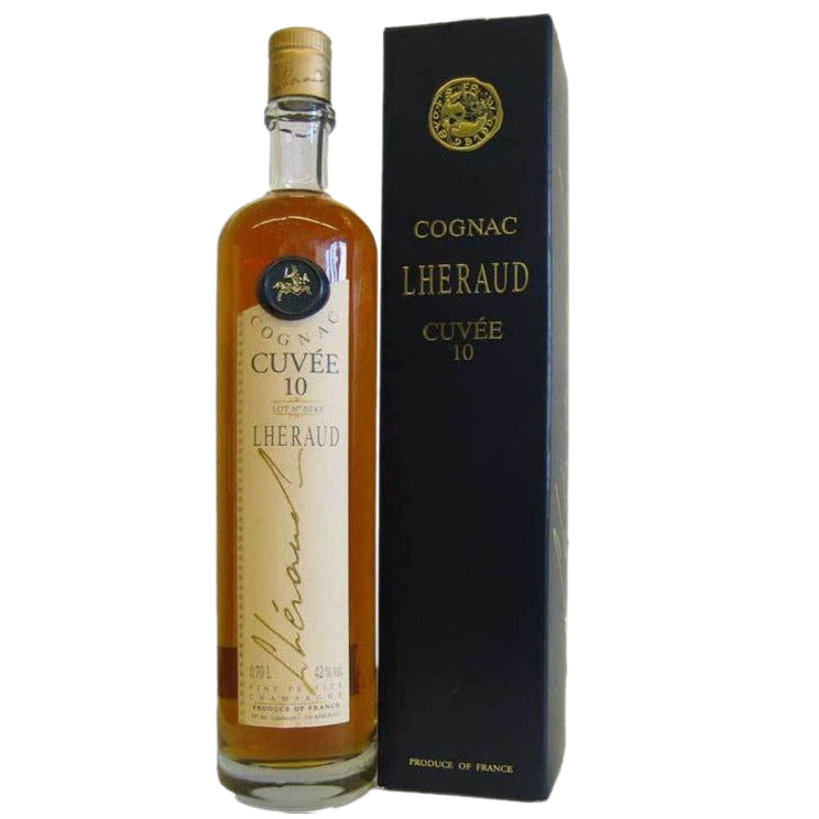 Lhéraud Petite Champagne Cuvée 10 Cognac -750ML 