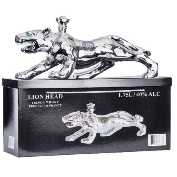 Lion Head Jaguar French Whisky - 1.75L 