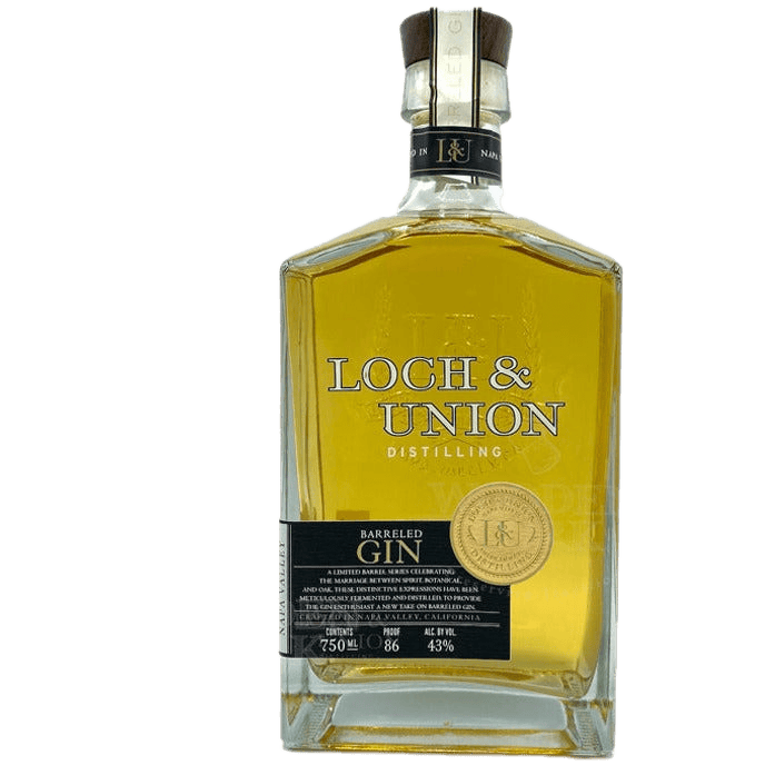 Loch & Union Distilling Barrel Aged Gin Ex Chardonnay Barrel - 750ML 
