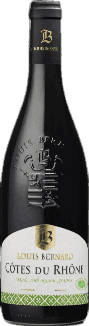 Louis Bernard Cotes Du Rhone Organic Red Blend - 750ML 