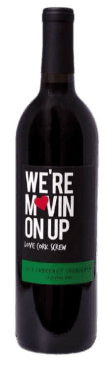 Love Cork Screw We're Movin' On Up Cabernet Sauvignon - 750ml 