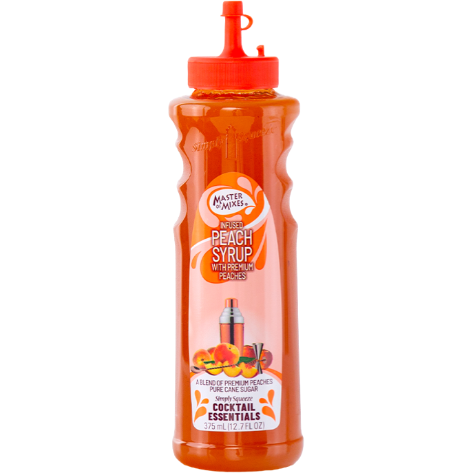 Master of Mixes Peach Syrup - 375ML