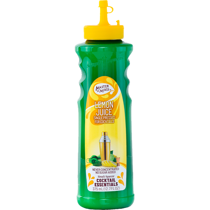 Master of Mixes Single Pressed Lemon Juice - 375ML