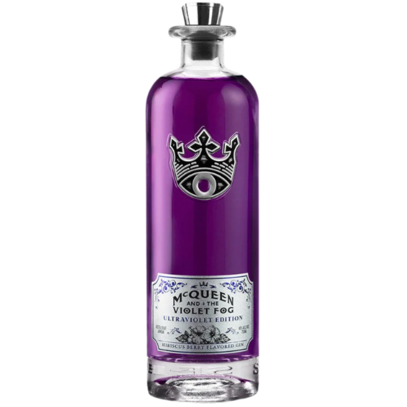 McQueen and the Violet Fog Gin Ultraviolet Edition - 750ML 
