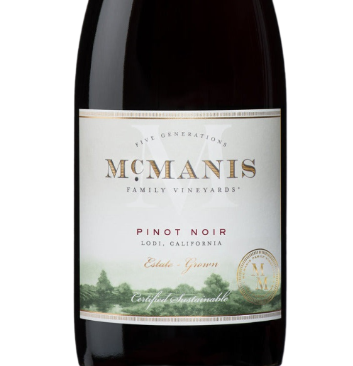 Mcmanis Family Vineyards (Wg) Pinot Noir California - 750ML 