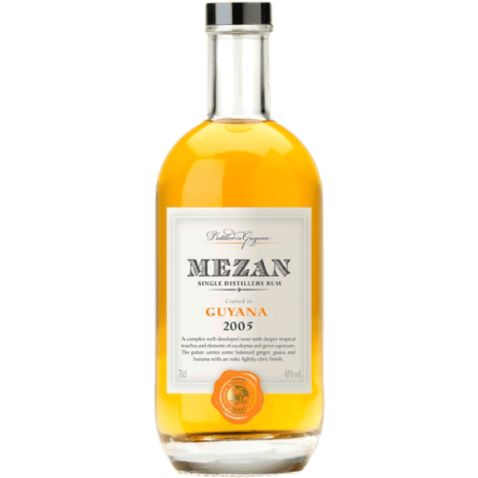 Mezan Single Distillery Rum Guyana 2005 - 750ML 