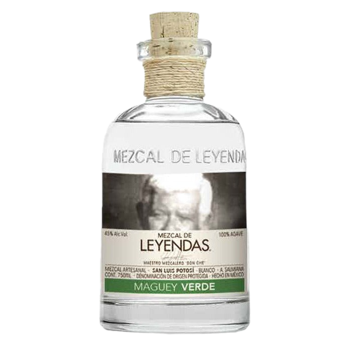 Mezcales De Leyendas Verde Blanco Mezcal Artesanal - 750ML 