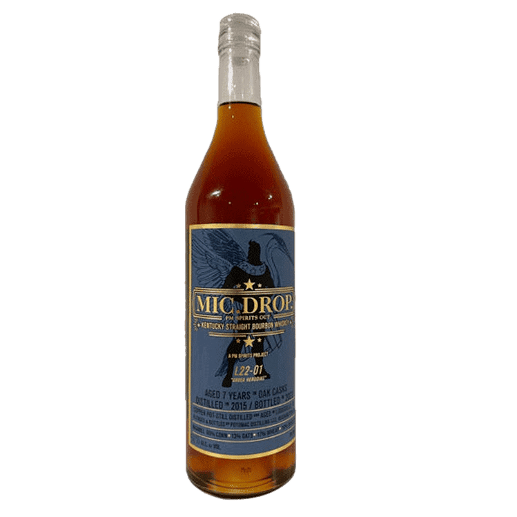 Mic Drop 5.0 7 Year Straight Bourbon Whiskey - 750ML 