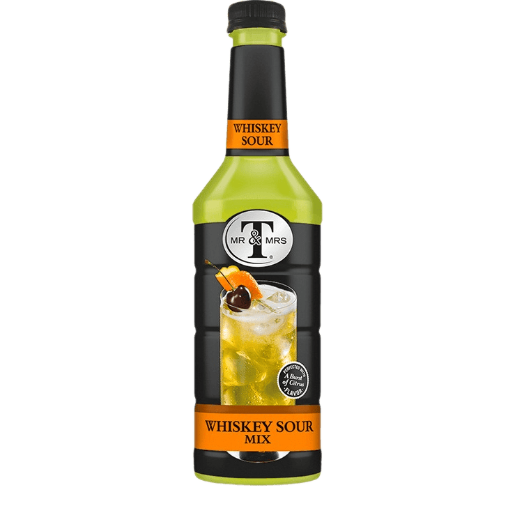 Mr & Mrs T Whiskey Sour Mix - 750ML 