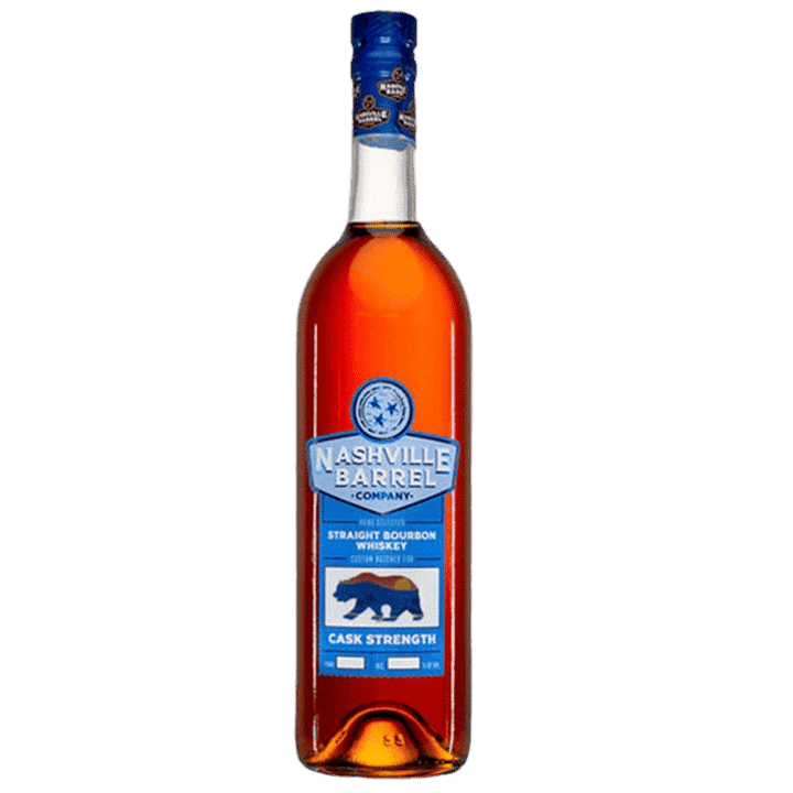 Nashville Barrel Company Cask Strength Bourbon Whiskey California Exclusive - 750ML 