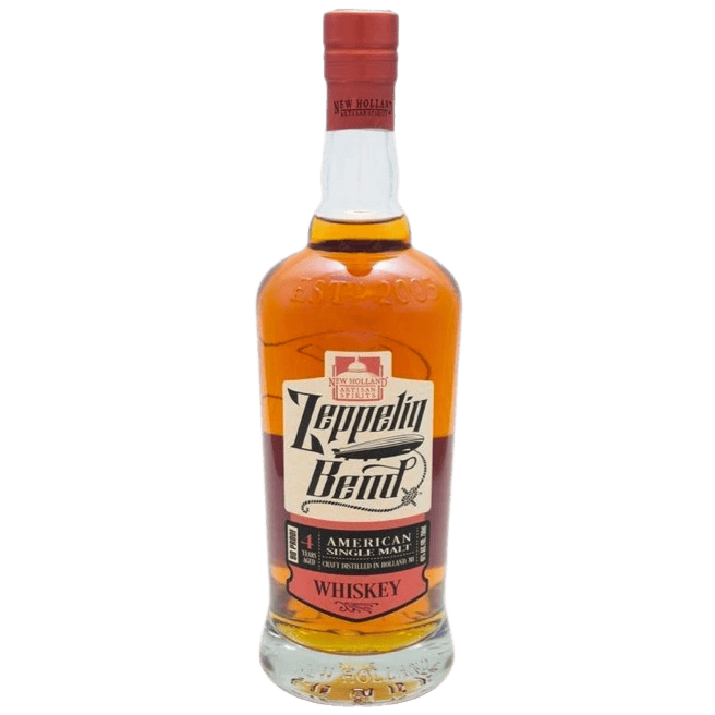 New Holland Brewing Company 4 Years Old Zeppelin Bend American Single Malt Whiskey - 750ML 