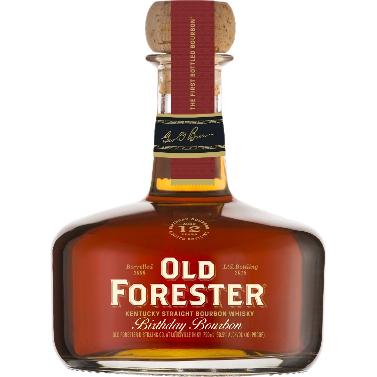 Old Forester Birthday Bourbon - 2018 Release Signed by Campbell Brown - 750ML 