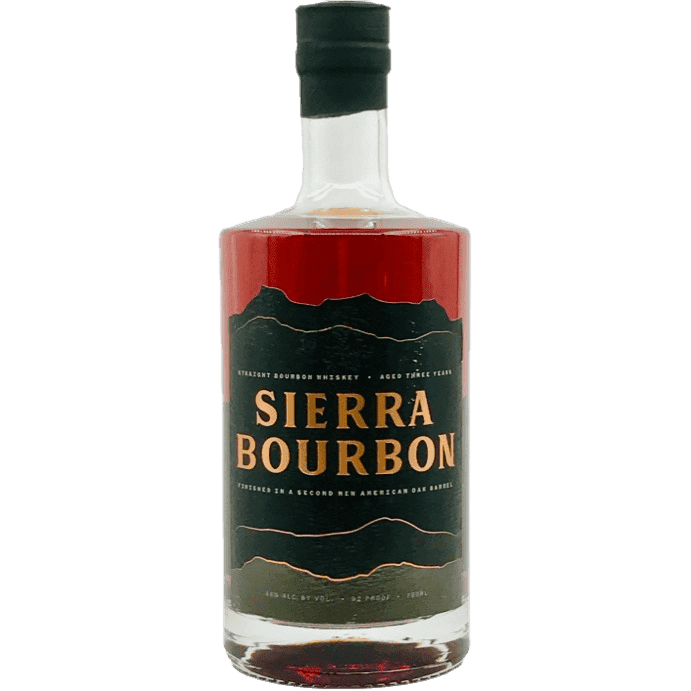 Old Trestle Distillery 3 Years Old Sierra Double Barrel Straight Bourbon Whiskey Finished In Second New American Oak Barrel - 750ML 