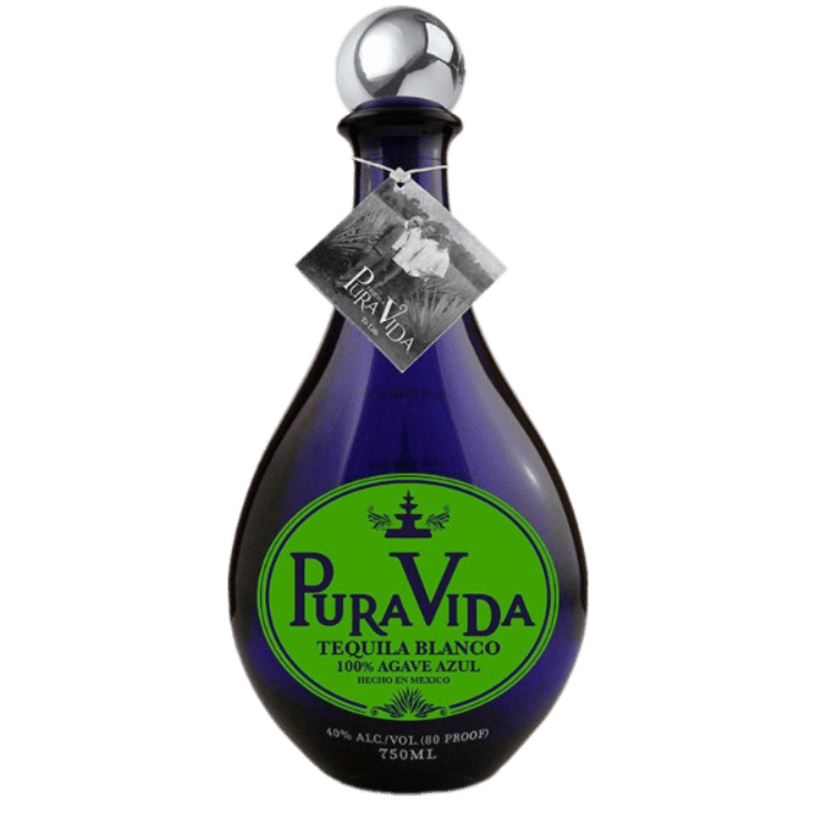 Pura Vida Tequila Silver Tequila 100% de Agave - 750ML 