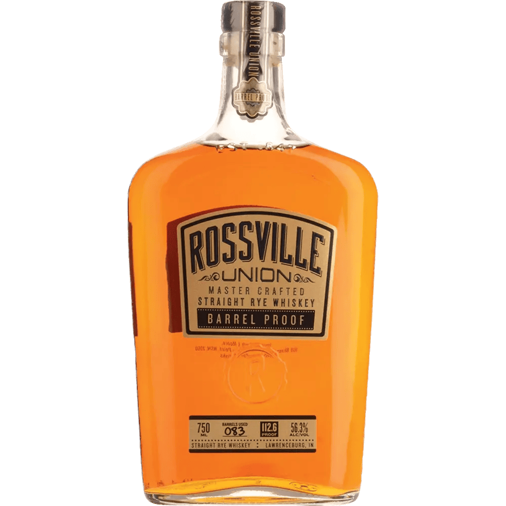 Rossville Union Barrel Strength Rye Real Liquor