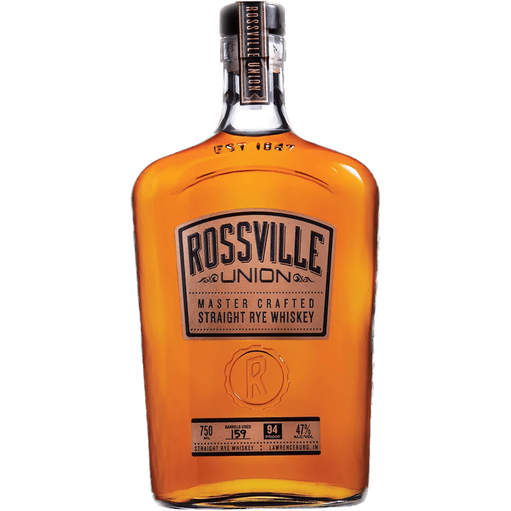 Rossville Union Rye Whiskey Real Liquor
