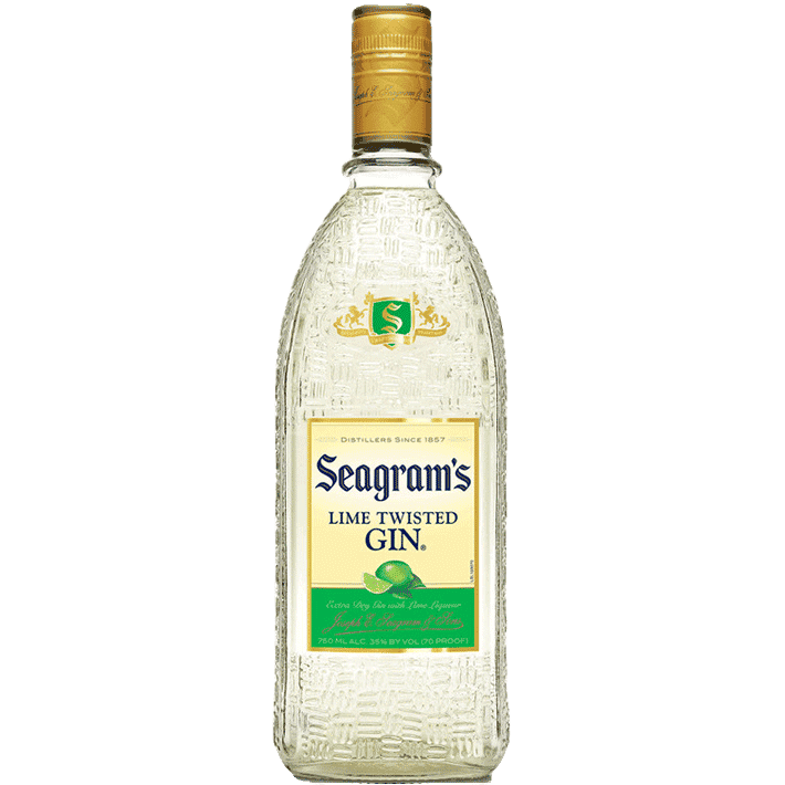Seagram's Twisted Lime Flavored Gin - 750ML 