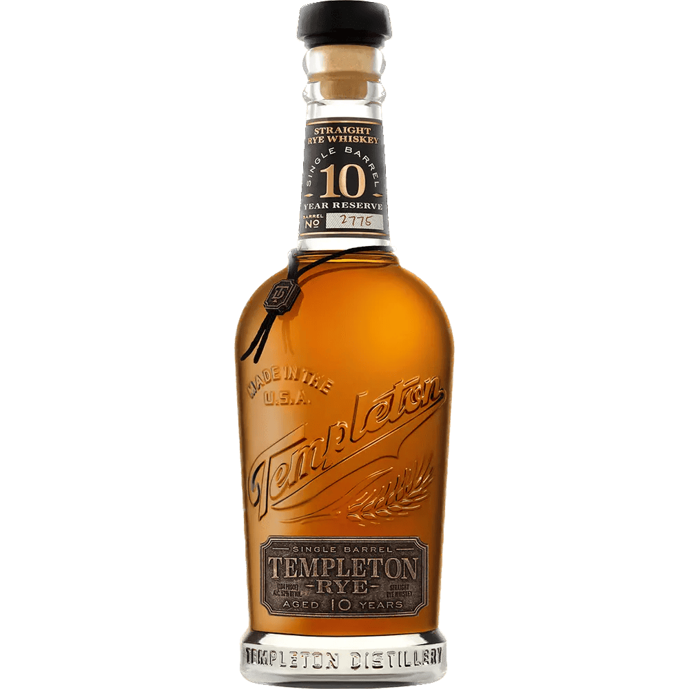 Templeton Rye Whiskey 10 Year Real Liquor
