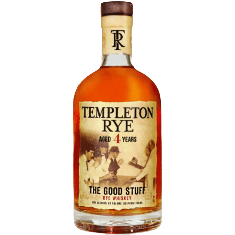 Templeton Rye Whiskey Real Liquor