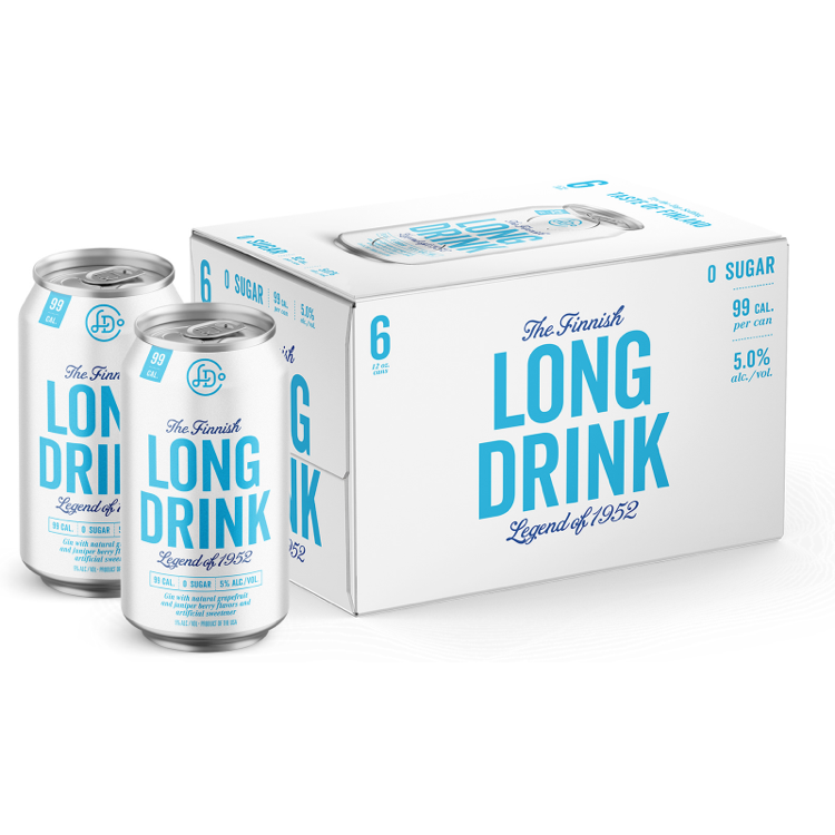 The Finnish Long Drink Company Zero Cocktail 6 Pack