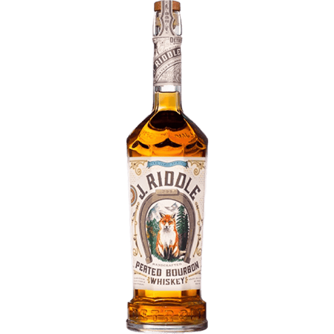 Two James J. Riddle Peated Bourbon - 750ML 