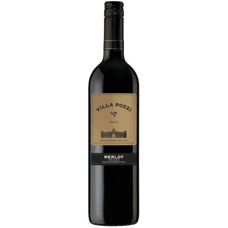 Villa Pozzi Merlot Terre Siciliane - 750ML 