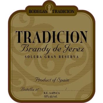 Bodegas Tradicion Brandy de Jerez 