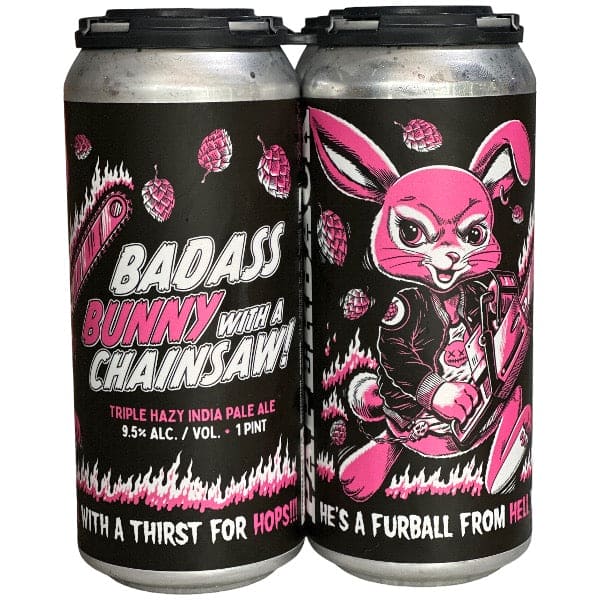 Paperback Badass Bunny IPA Beer