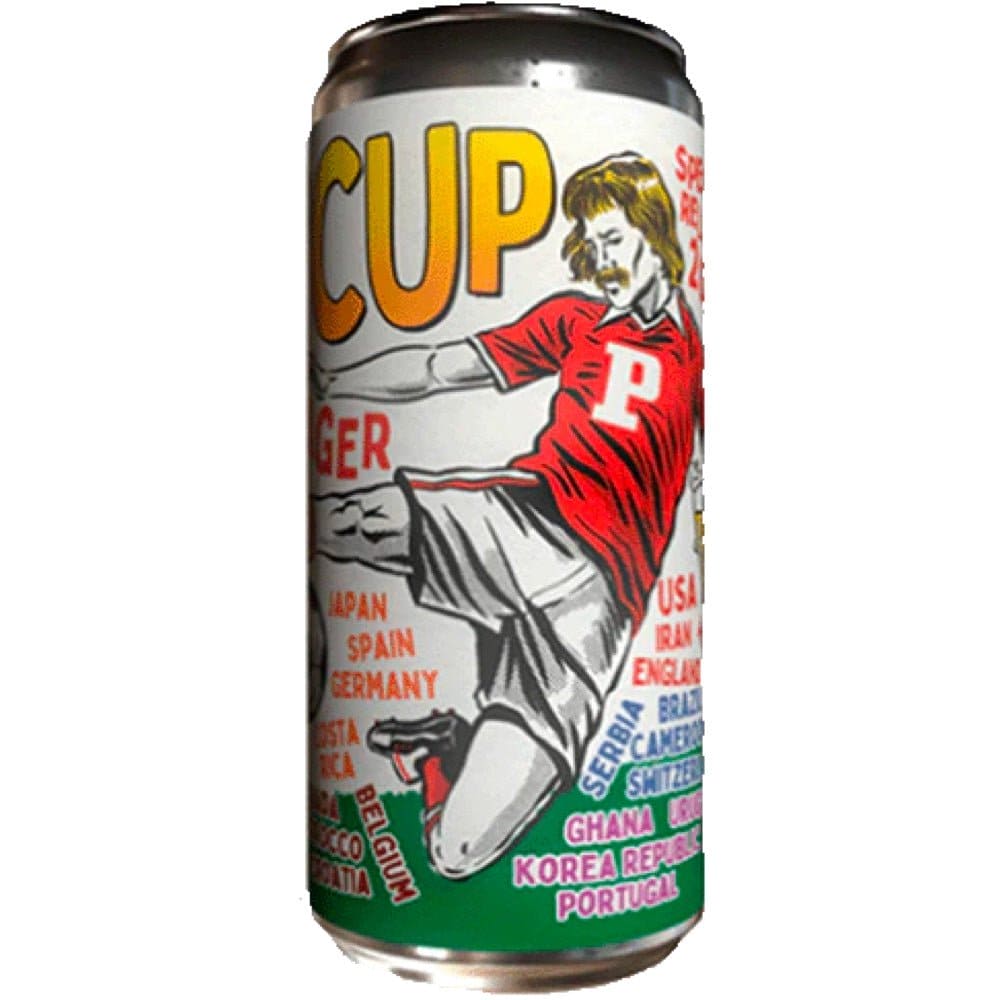 Paperback Brewing The Cup Football Lager Beer  
