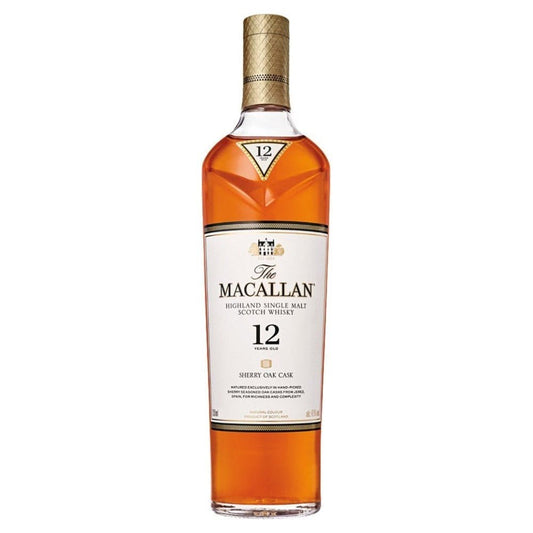 The Macallan Sherry Oak 12 Year Old Single Malt Scotch - Liquor Daze