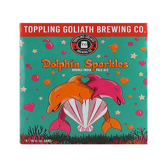 Toppling Goliath Dolphin Sparkles Double IPA Beer 4pk