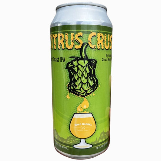 Wild Barrel Citrus Crush IPA Beer 