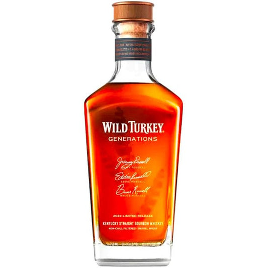 Wild Turkey Generations Limited Edition Bourbon Real Liquor
